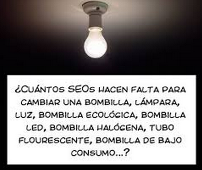 cuantos seos hacen falta para cambiar una bombilla